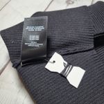 Babaton Adelaide Sculpt Knit Black Short Sleeve Square Neck Crop Top Size L Photo 7