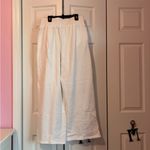 White straight leg sweatpants Size L Photo 2
