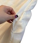 James Ascher White with Turquoise Cerulean Blue Flutter Sleeve Embroidered o Photo 5