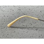 Elle  Eyeglasses Frames ONLY Women's  Gold Metal Full Rim Oval 50-18-135 Photo 10