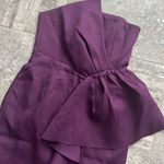 Elliatt NEW Reception Cascade Ruffle Strapless Dress in Purple, Size L $170 Photo 8