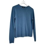 Uniqlo 100% Cashmere Crewneck Sweater Blue Size Medium Photo 1