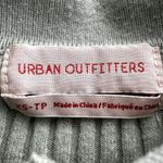 Urban Outfitters Skylar Ribbed Button-front Cropped Sweater Top Collar Green XS Photo 2