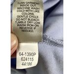 J. Jill hoodie Shirt Women's SP stretch petite modal blend blue snap closure Size undefined Photo 6