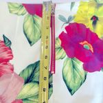 🐣Ted Baker sz 1 Skirt “Flowers At High Tea” Cream floral print Easter Summer Pink Photo 8