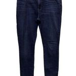 Lee BEYc) Womens Skinny Jeans 12 Med Stretchy Fit Dark Denim & Raw Hem Slimming Photo 0