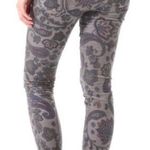 Citizens of Humanity Size 31 X 29 Thompson Paisley Gray Multi Corduroy Skinny Photo 14