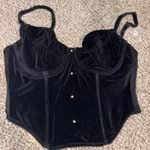 Victoria's Secret Vintage Y2K Victoria secret velvet bustier corset top size 36C #grunge #corset Photo 0