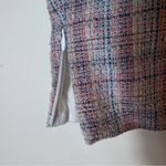ZARA Tweed Plaid Crop Top Size Medium NWOT Photo 5