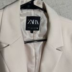 ZARA  Women's Elegant Cream Blazer Photo 1