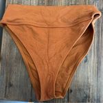 Forever 21  Orange/Brown Terry Clothes Two Piece Bikini Size Large NWOT Photo 1