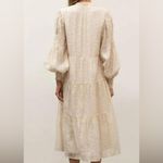 Moon River Long Dress Large Maxi Ivory bohemia long sleeve boho cottage core Photo 1