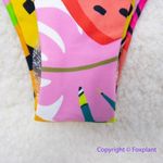 NEW It’s now cool String Bikini Bottom cheeky‎ thong in Tropicool, size M Green Size M Photo 7