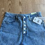 Ymi Blue Jean Shorts High-Waisted Cuffed Photo 1