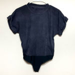 Lululemon  Short Sleeve Heavyweight Cotton Bodysuit T Shirt 6 Women Photo 0