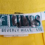 Vintage Lily's of Beverly Hills 90s Yellow Pleated Tennis Mini Skirt Size 12 Photo 5
