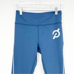 Peloton  Move Seamed Cropped Leggings M Blue Photo 3