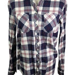 Eddie Bauer Eddie Bauer Womens Plaid Shirt Long Sleeve Button Down Top Cotton Fall Photo 0