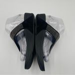 FitFlop Women’s Sz 7 Lulu Shimmer Black Rhinestone Sandals Comfortcore Glam Chic Photo 7