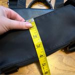 Botkier  Black Faux Leather Backpack Purse Pockets Adjustable Straps Classic Photo 4