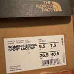 The North Face Sierra Sport Lace Waterproof Boots, Size US 9.5, New in Box $149 Photo 8