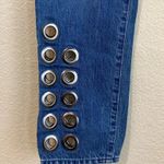 3x1  Hollow Higher Ground Grommet Boyfriend Crop Dita Jeans $365 Size 24 Photo 7