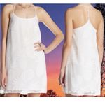 Tori Richard  Honolulu Selena Dress Pineapple Print in White Cream Sz 8 Photo 1