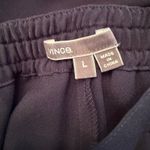 Vince  Satin‎ Trim Joggers Pull On Pants Navy Blue Size Large Relaxed Fit Photo 7