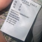 American Eagle Outfitters Pastel Palm Print High Waist Shorts Pockets Small Photo 5