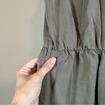 Lovers + Friends ✨ Women’s Olive Green Utility Faux Wrap Collared Dress Small Photo 8