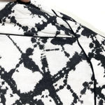 Cynthia Rowley  Black/White Linen Abstract Print Dress Sleeveless Shift Size 12 Photo 2