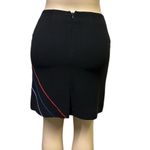 Petite Sophisticate  Black Geometric Fully Lined Business Skirt Womens Size 4 Photo 3