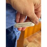 Free People ONE Shiloh Quilted Sweatshirt Pullover Zip Swing Hi Lo Small Blue Photo 4