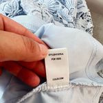 Lulus Lulu’s Love Poem Light Blue Lace Mini Dress size small Photo 12