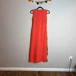 Citron silk patchwork patterned maxi dress Orange Size XS Photo 3