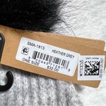 Steve Madden NWT Heather Gray Knit Pom Beanie Photo 6