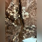 Guess  Women's Faux Leather Motorcycle Jacket 🧥 Size Small Brown Photo 7