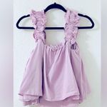 The Impeccable Pig  Ruffled Crop Top Photo 2