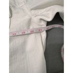 Chico's  Platinum White Denim Jacket Womens Size 2 Trucker Style Photo 7