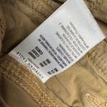 American Eagle Outfitters Women Khaki Cargo Pants Stretch Relaxed Fit Size Mediu Photo 3