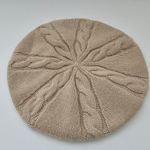 Charter Club  Luxury Cashmere Taupe Beige Cable Knit Beret Photo 3