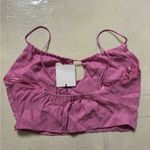 ZARA  Cropped Keyhole Tank Size Medium Top New NWT Straps Photo 1