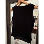 I.N. STUDIO‎ FORMAL Sequins Top NWT Size Small Black Photo 2