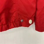 Nautica  Full Zip Red Nylon Jacket Size XS Photo 3