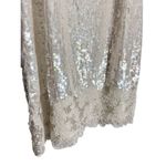 BHLDN NEW  Audrey Adele Sequin Mini Shift Dress Beaded Sequin Bridal‎ Large Photo 9