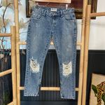 One Teaspoon One X  Free Bird Pacifica Denim Ankle Distressed Jeans - Sz 27 💛🎀 Photo 2