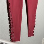 Victoria's Secret NEW Victoria’s Secret Sport Knockout Tight Pink Sparkle Glitter Criss Cross Photo 6