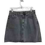 Madewell NWT Curvy Denim High-Waist Straight Mini Skirt in Northboro Wash - 27 Photo 2