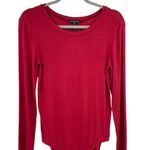Universal Standard Foundation Long Sleeve Crewneck Bodysuit Red Size XS 10 12 Photo 3