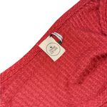 Paper Crane  Orange Long Sleeve Tie Front Crop Top Photo 3